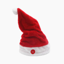 Chapeau de Noël personnalisable en coton en peluche